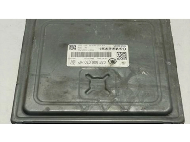 Блок управления двигателя 03F907309AL, 5WP44845   Skoda Fabia Mk2 (5J)