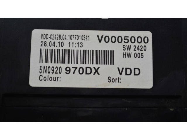 Přístrojová deska Volkswagen Tiguan 2010 5N0920970DX