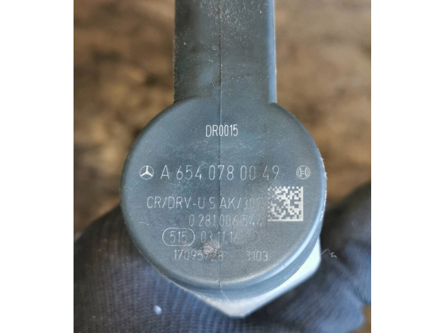 Vstřikovací lišta A6540780049, 17095728 Mercedes-Benz E W213 654