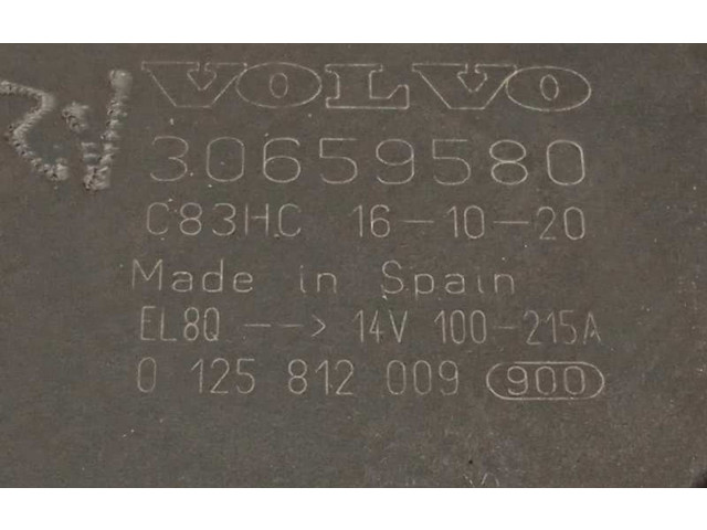 Генератор 30659580, 0125812009 Volvo V40