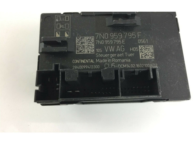 Блок управления 7N0959795F, Z3105 Volkswagen Golf VI