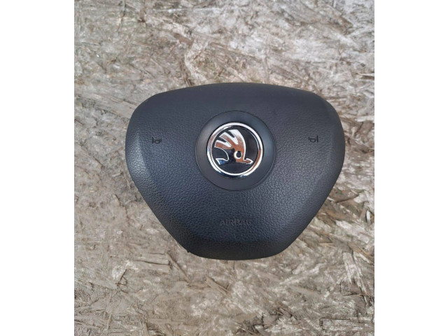 Подушка безопасности водителя 6V0880201A, 20170170558 Skoda Fabia Mk3 (NJ)