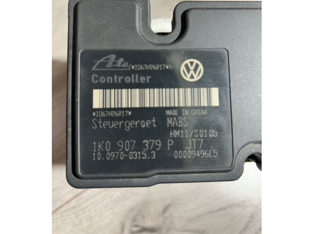 Блок АБС 1K0907379P, 00009496E5   Skoda  Octavia Mk2 (1Z)  2004 - 2013 года