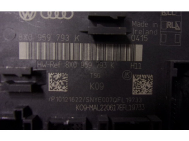 Блок комфорта 8X0959793HZ00, 8X0959793K Audi A1
