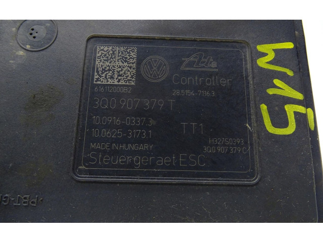 Блок АБС 3Q0907379T Skoda Octavia Mk3 (5E) 2013 - 2019 года