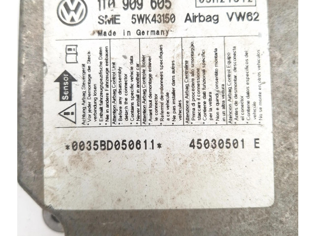 Блок подушек безопасности 1T0909605, 5WK43150   Volkswagen Touran I