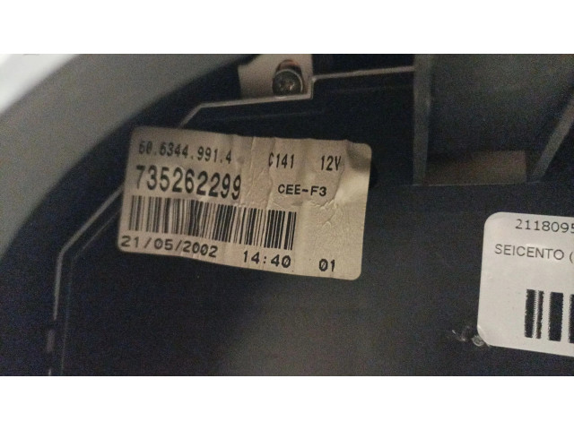 Přístrojová deska Fiat Seicento/600 2002 735262299, 6063449914