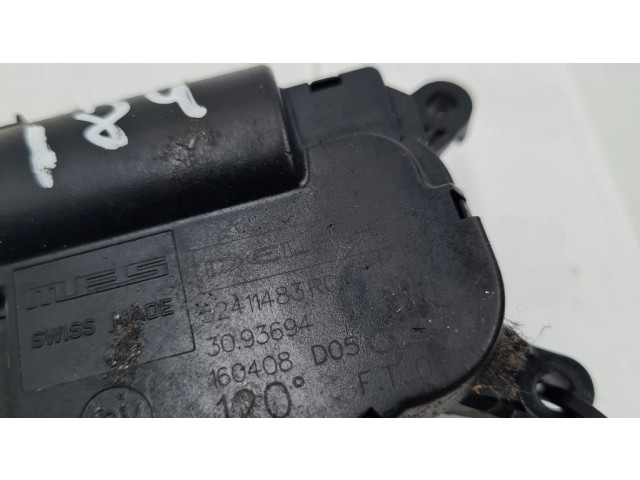 Двигатель задвижки потока воздуха