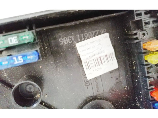 Блок предохранителей  1k0937118, 1134199206   Skoda Superb B6 (3T)    