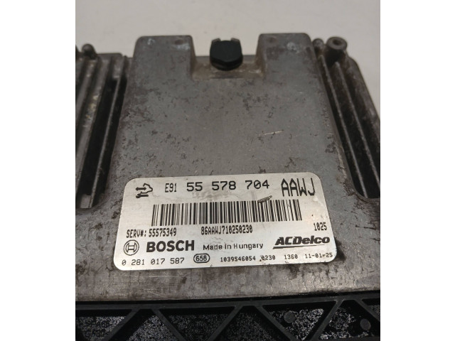 Блок управления двигателя 55578704, 55575349 Opel Meriva B