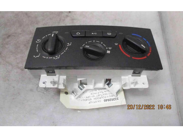 Блок управления климат-контролем 1400153380, 1400153380   Fiat Scudo