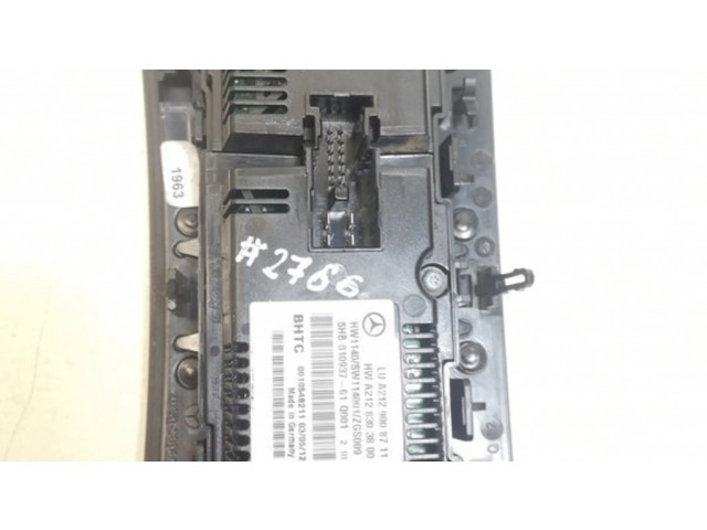 Блок управления климат-контролем A2129008711   Mercedes-Benz E W212