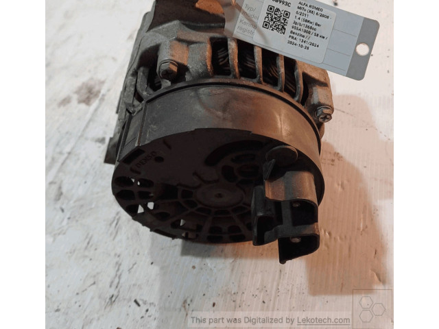 Генератор 51859043 Alfa Romeo Mito