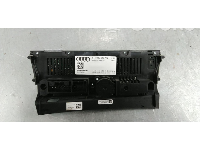 Блок управления климат-контролем 8T1820043AQ, 8T1820043AC Audi A5 8T 8F