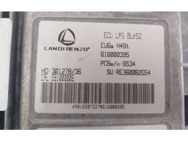 Блок управления двигателя 616000395, 30127836   Dacia Logan Pick-Up