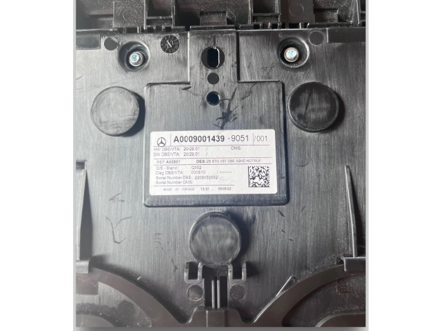 Блок комфорта NR254, A0009001439 Mercedes-Benz B W247