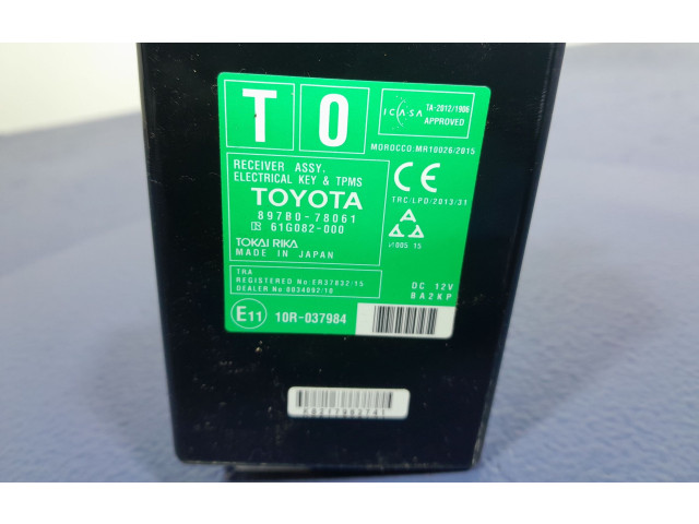 Блок управления 897B0-78061, 897B0-78061 Lexus NX