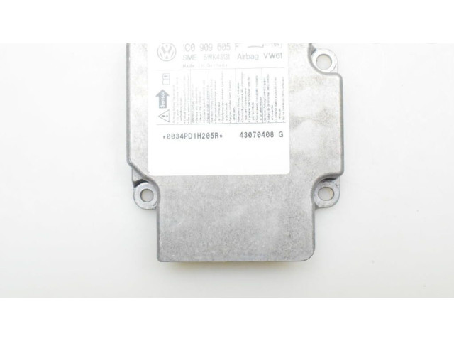 Блок подушек безопасности 1C0909605F   Skoda Fabia Mk2 (5J)