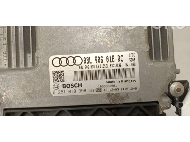 Блок управления двигателя 6q0907269b, 03l906018rc Audi Q3 8U
