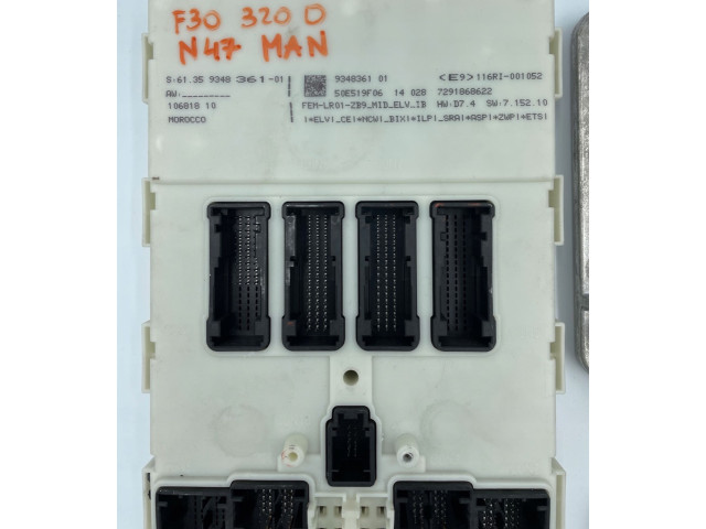 Комплект блоков управления 9348361, 8578944 BMW 3 F30 F35 F31