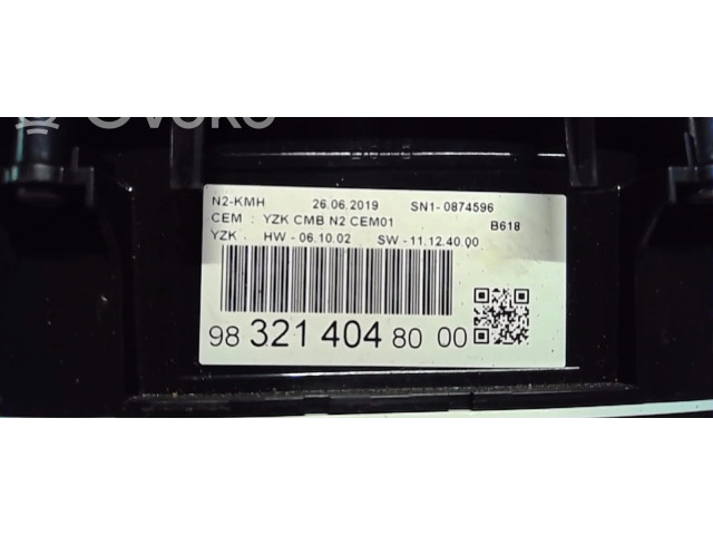 Přístrojová deska Citroen C3 2019 9837553280