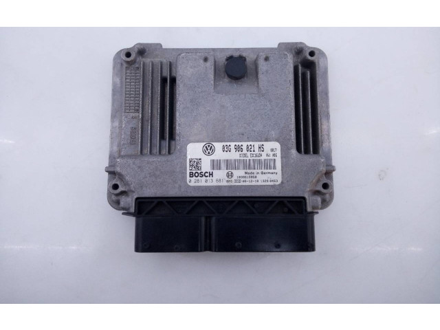 Řídící jednotka 03G906021HS, 0281013681 Volkswagen Caddy 2007