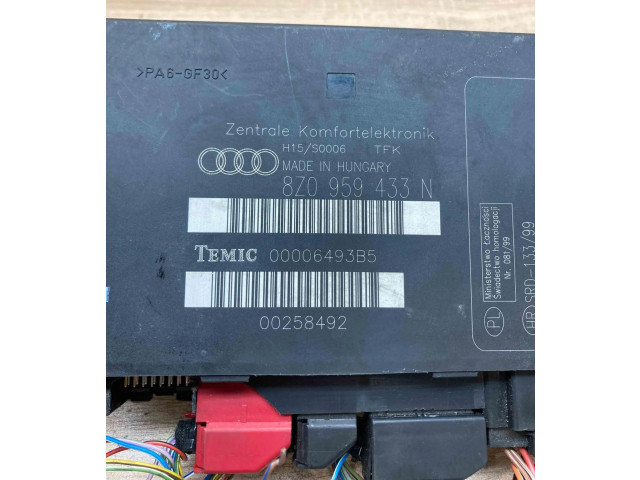 Блок комфорта 8Z0959433N Audi A2