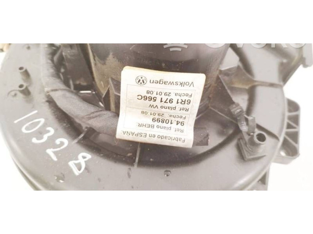Вентилятор печки    6R1971566C, 6R1971566C   Skoda Fabia Mk2 (5J)