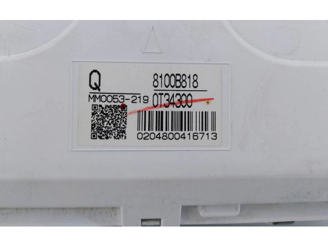 Панель приборов 8100B818, 0T34300 Mitsubishi ASX