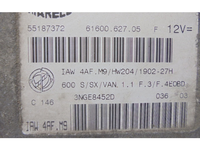 Volant Fiat Seicento/600 2004 55187372, 55187372