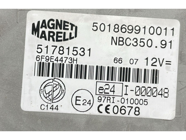 Блок предохранителей 501869910011, 501869910011 Fiat Idea