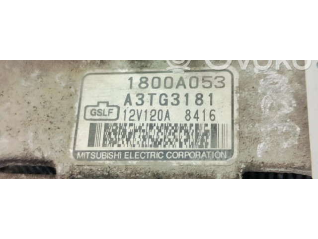 Генератор 1800A053 Mitsubishi Outlander