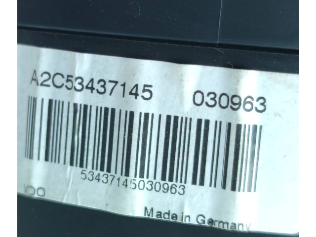 Přístrojová deska  Volkswagen Caddy 2011 2K0920865E  