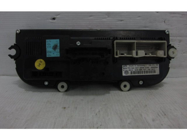 Блок управления климат-контролем 7N0907426K Volkswagen Touran II