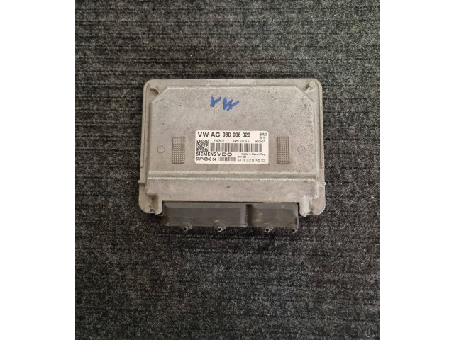Блок управления двигателя 03D906023, 3D906023 Skoda Fabia Mk2 (5J)