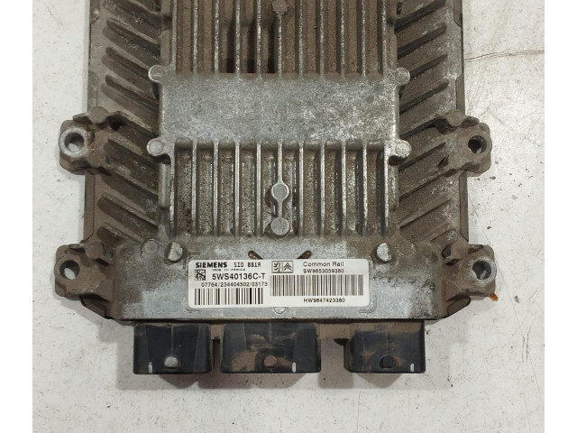 Комплект блоков управления 5WS40136C-T, 5WS40136C-T Citroen Berlingo