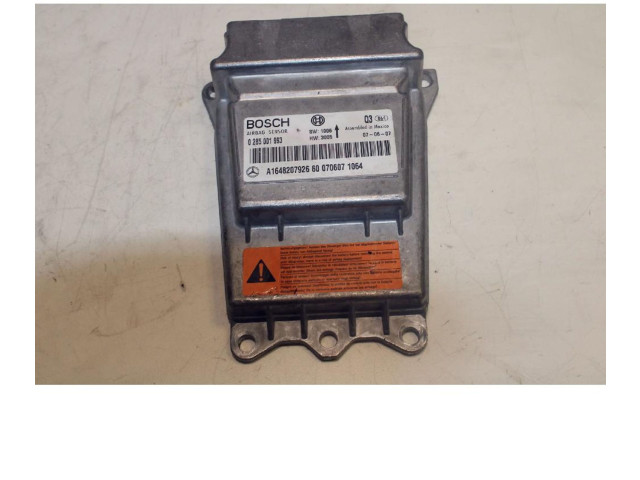 Блок подушек безопасности 0285001993   Mercedes-Benz ML W164