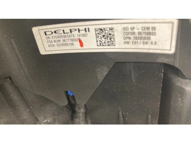 Руль Citroen C4 II Picasso 2013-2018 года 96777869ZD