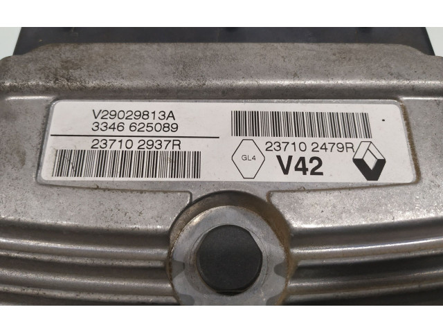 Блок управления двигателя 237102937R Dacia Logan I