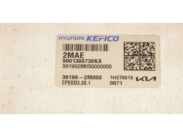 Řídící jednotka 39199-2M050, 39131-2MAJ0 Hyundai Tucson IV NX4 2022