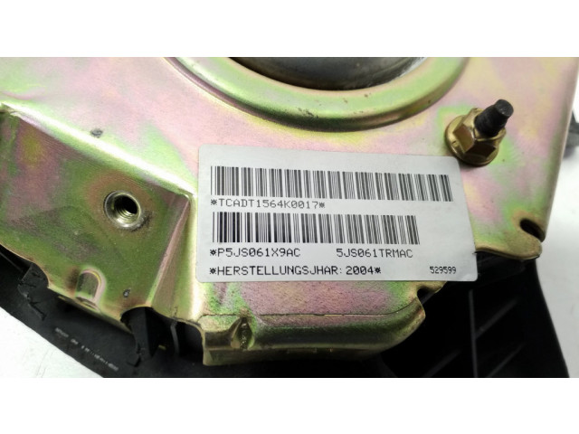 Подушка безопасности водителя 30346276B, P5JS061X9AC Jeep Cherokee