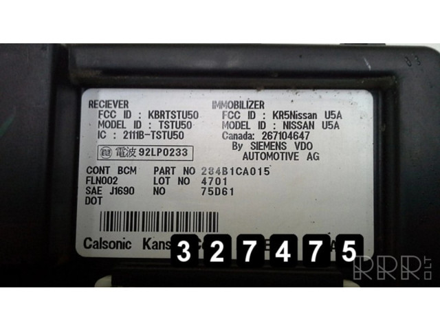 Řídící jednotka MEC33-712 Nissan Murano Z50 2004