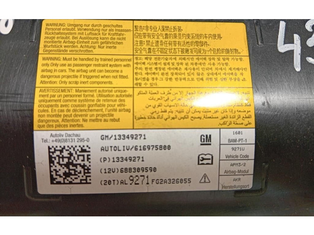 Подушка безопасности пассажира 618893100A, 618893100A   Chevrolet Orlando