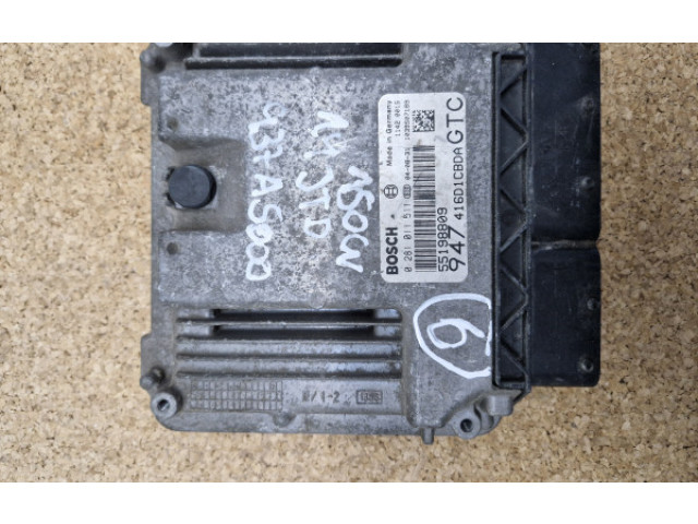 Řídící jednotka 55198809, 0281011511   Alfa Romeo GT 2003