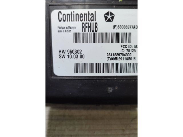 Блок управления 68086377AD, 2841229704300   Fiat Freemont