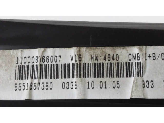 Панель приборов 9651667380, 965166380   Citroen Xsara Picasso       