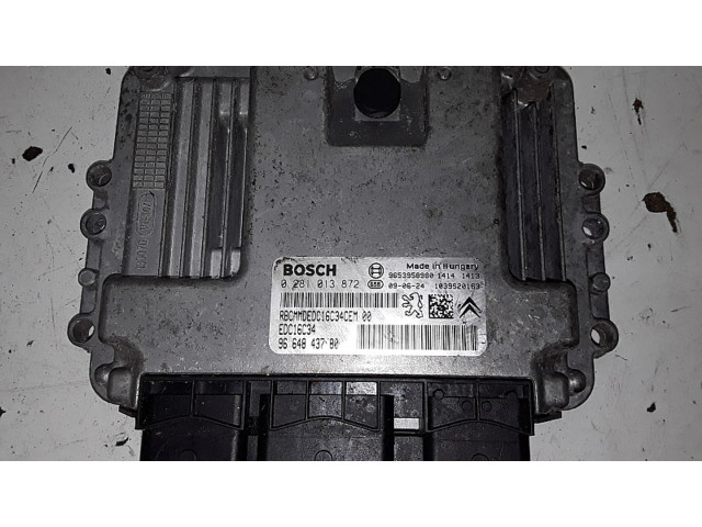 Řídící jednotka 0281013872 Citroen C3 Picasso 2009