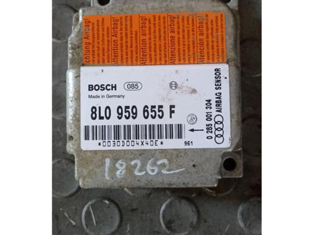 Блок подушек безопасности 8L0959655F, 285001304   Audi A3 S3 8L