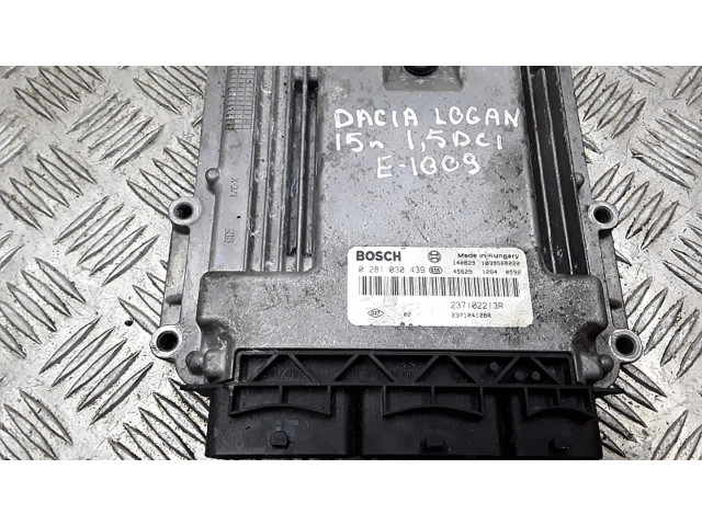 Блок управления двигателя Dacia Logan II