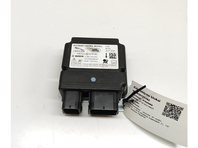 Блок подушек безопасности HX7314D374AC, 0285014630 Jaguar XF X260